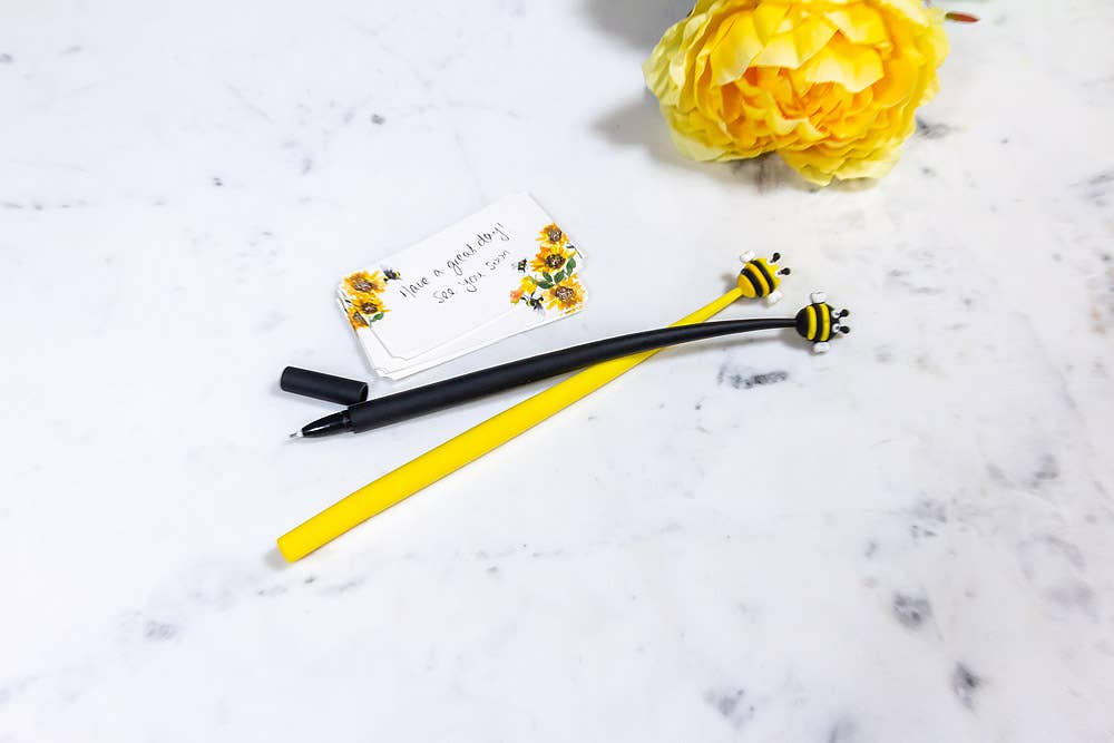 Bumble Bee Pen - 2 Asst - 9"H