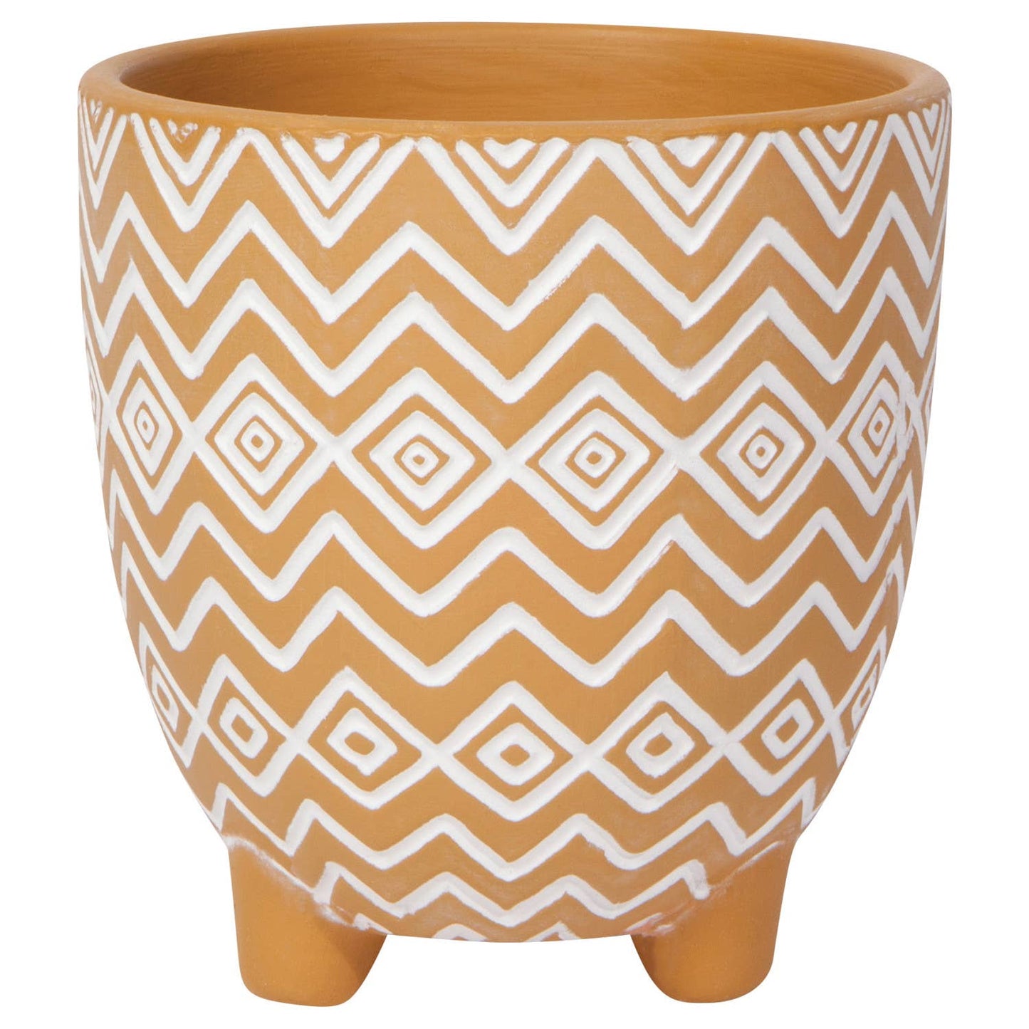 Saffron Spark Plant Pot