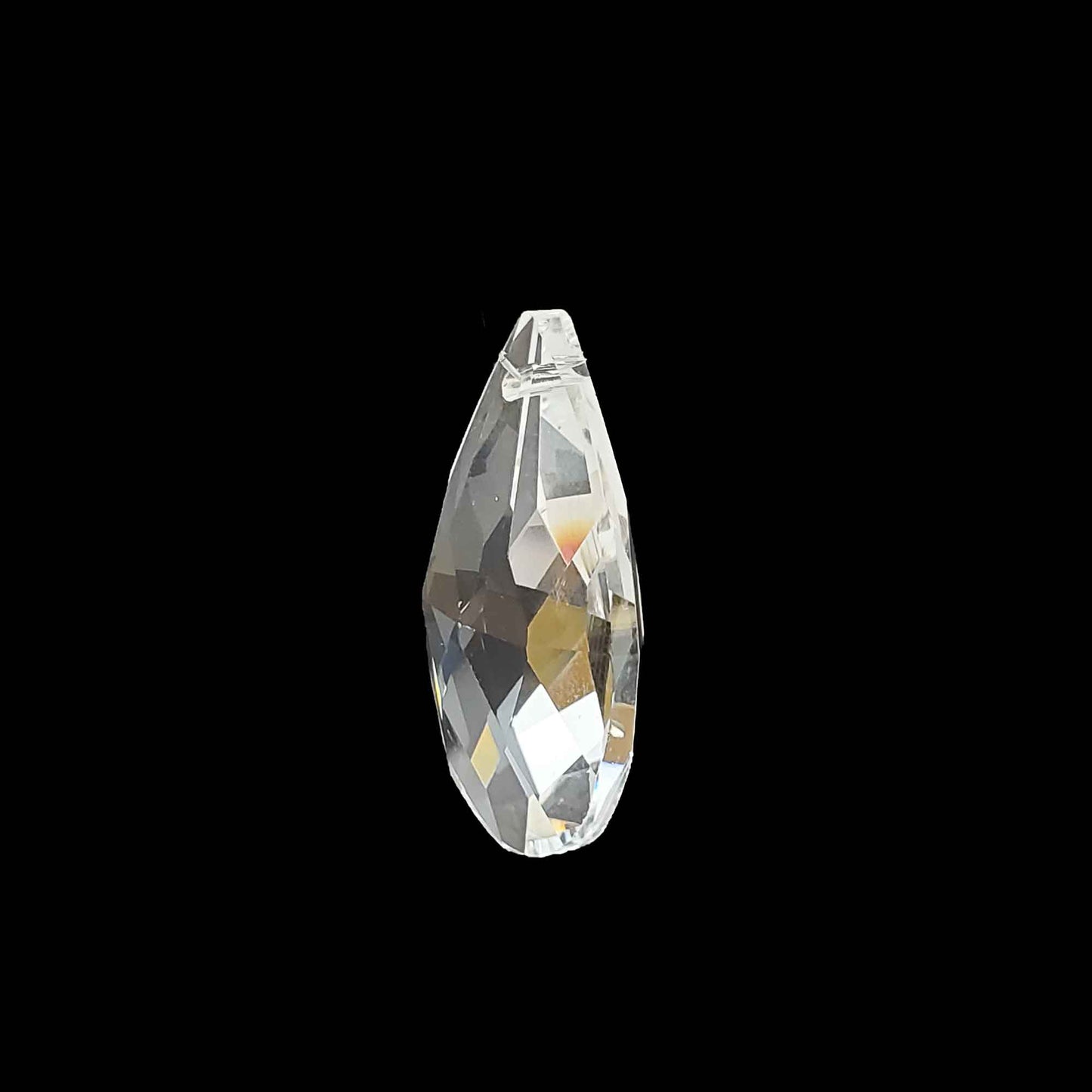 Loose Faceted Teardrop Crystal