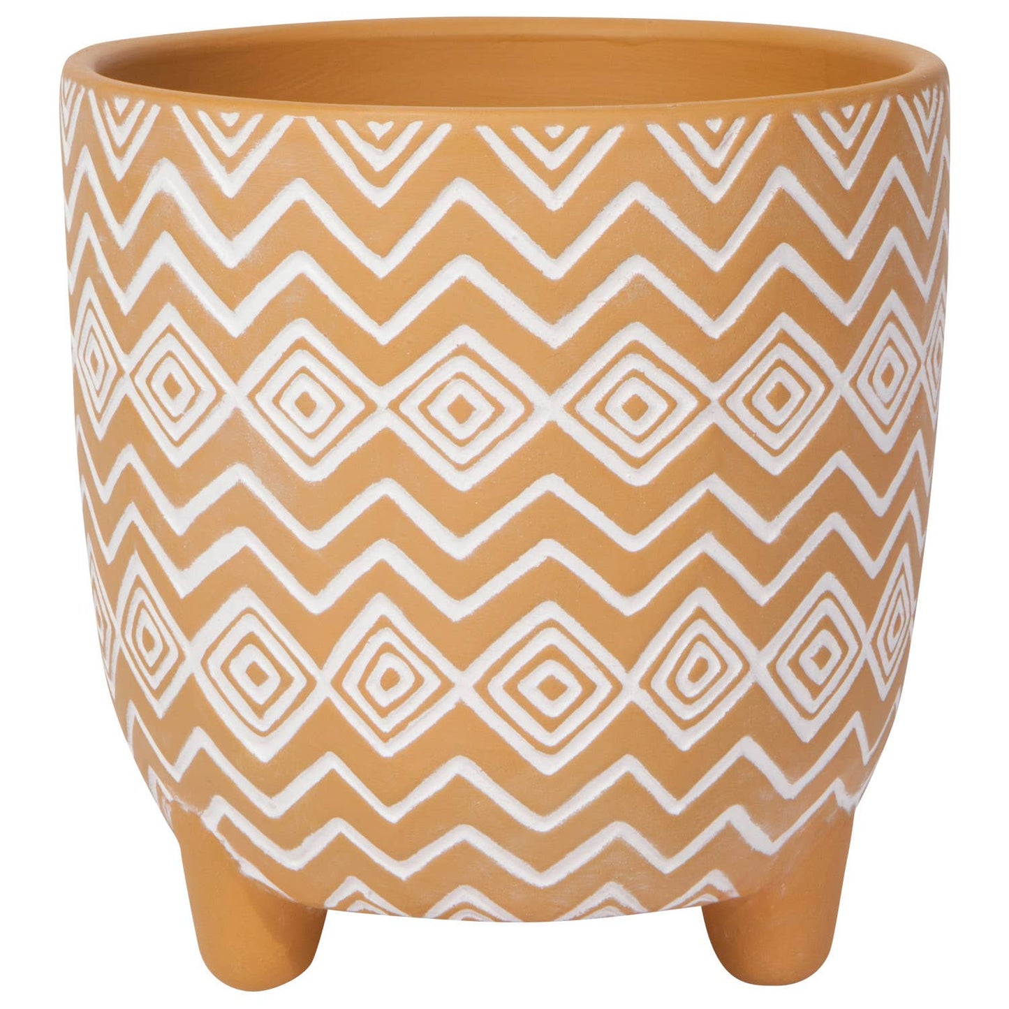 Saffron Spark Plant Pot
