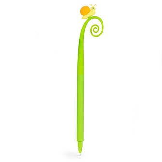 Snail on Curly Stem Pen-9"H