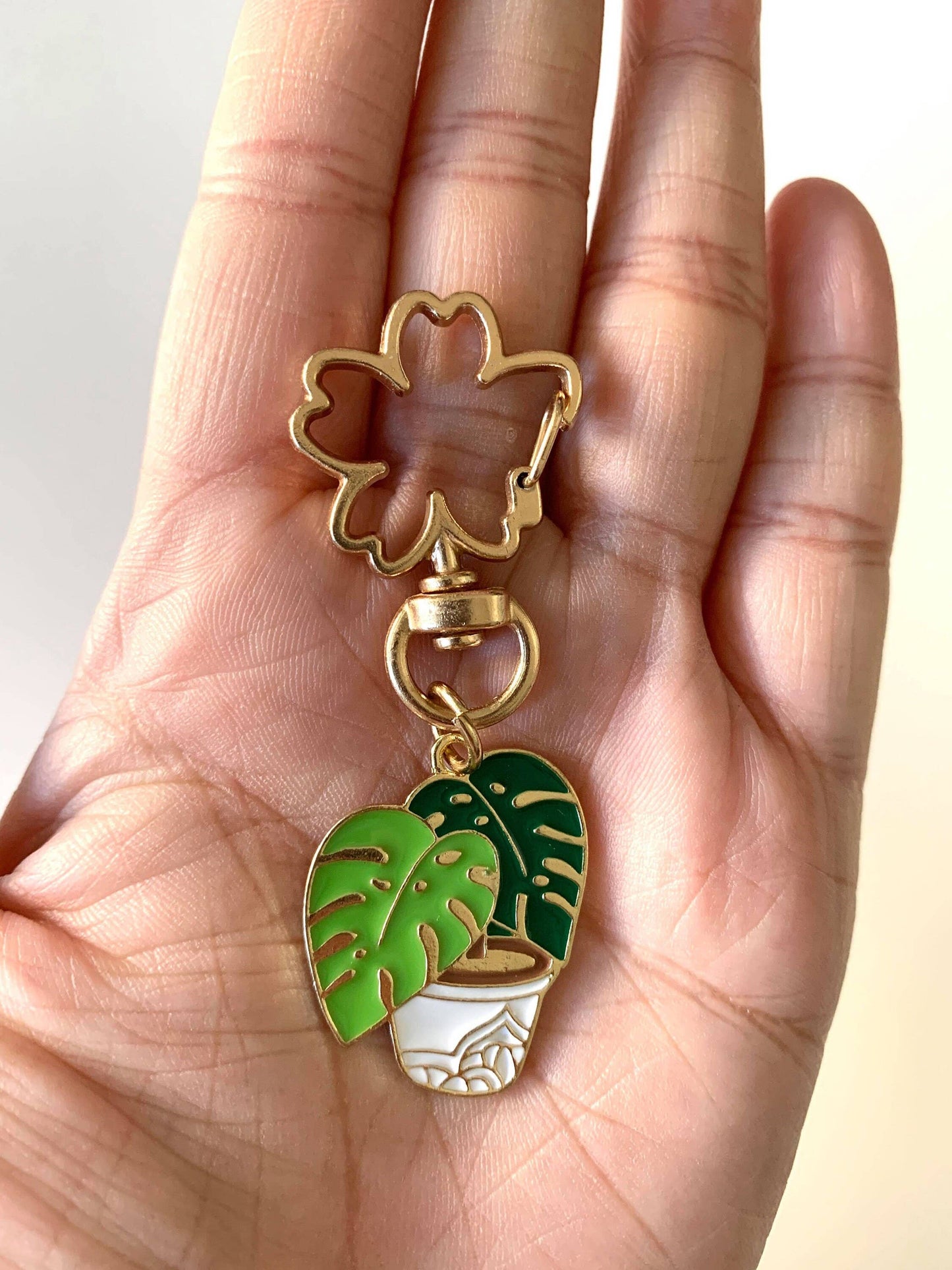 Unique Crazy Plant Lady Keychain Set