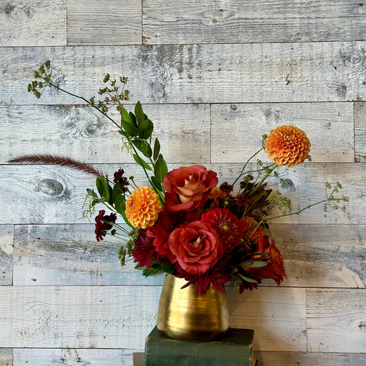 Autumn Sunset in a Vase