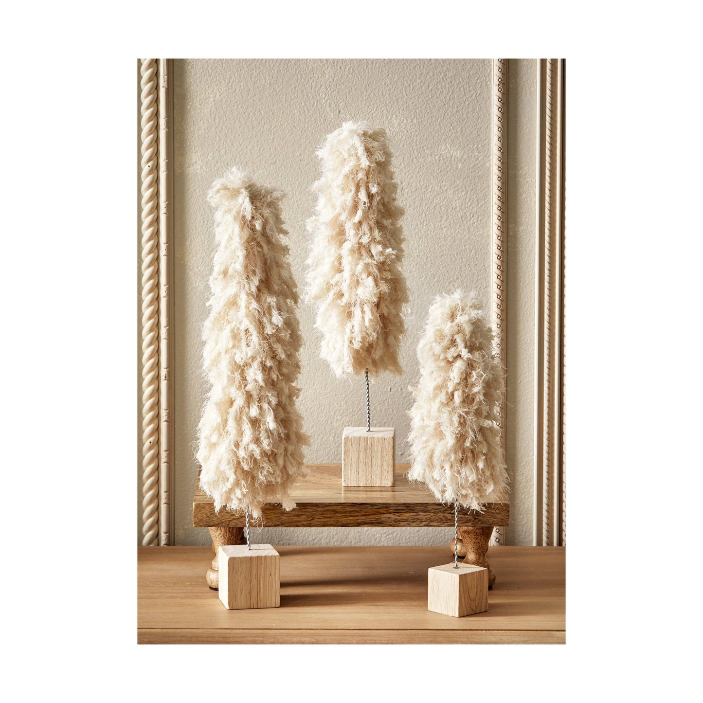 SALE Minky Fleece Tree Tall - Ivory